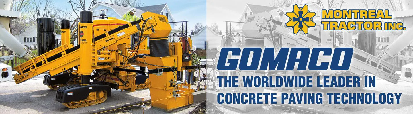Gomaco Concrete Paving